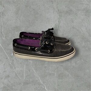 Sperry Black Women’s Sequin Shoes